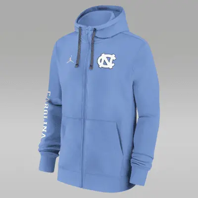 

Худи Nike North Carolina Tar Heels Sideline Team Issue, цвет Light Blue