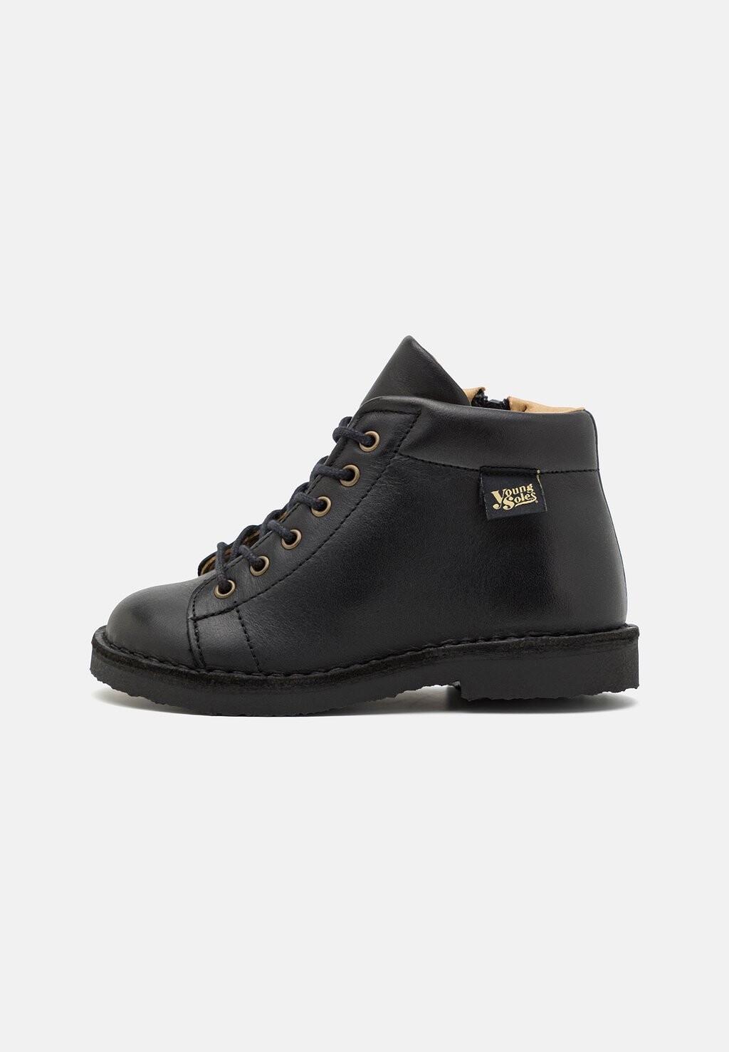 

Туфли для первых шагов Fletcher Monkey Boot Unisex Young Soles, черный