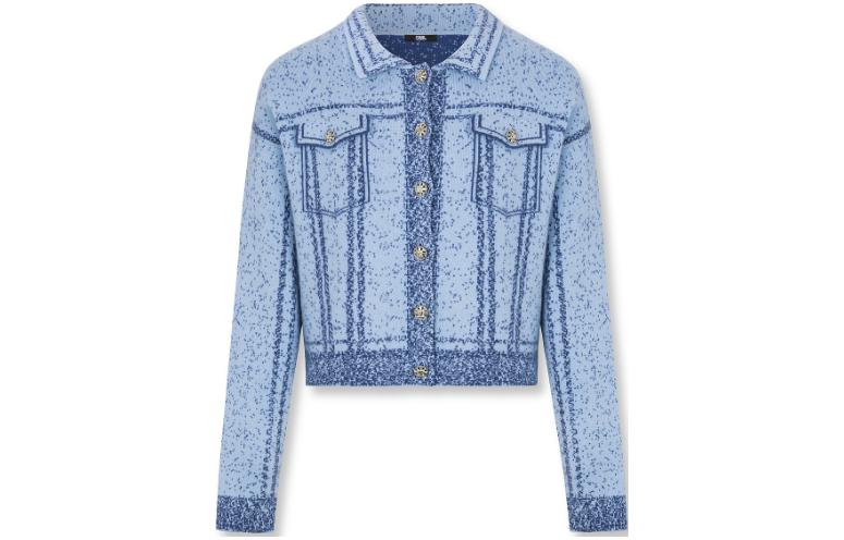 

Трикотаж KARL LAGERFELD Женский синий KARL LAGERFELD / Karl Lagerfeld Jeans