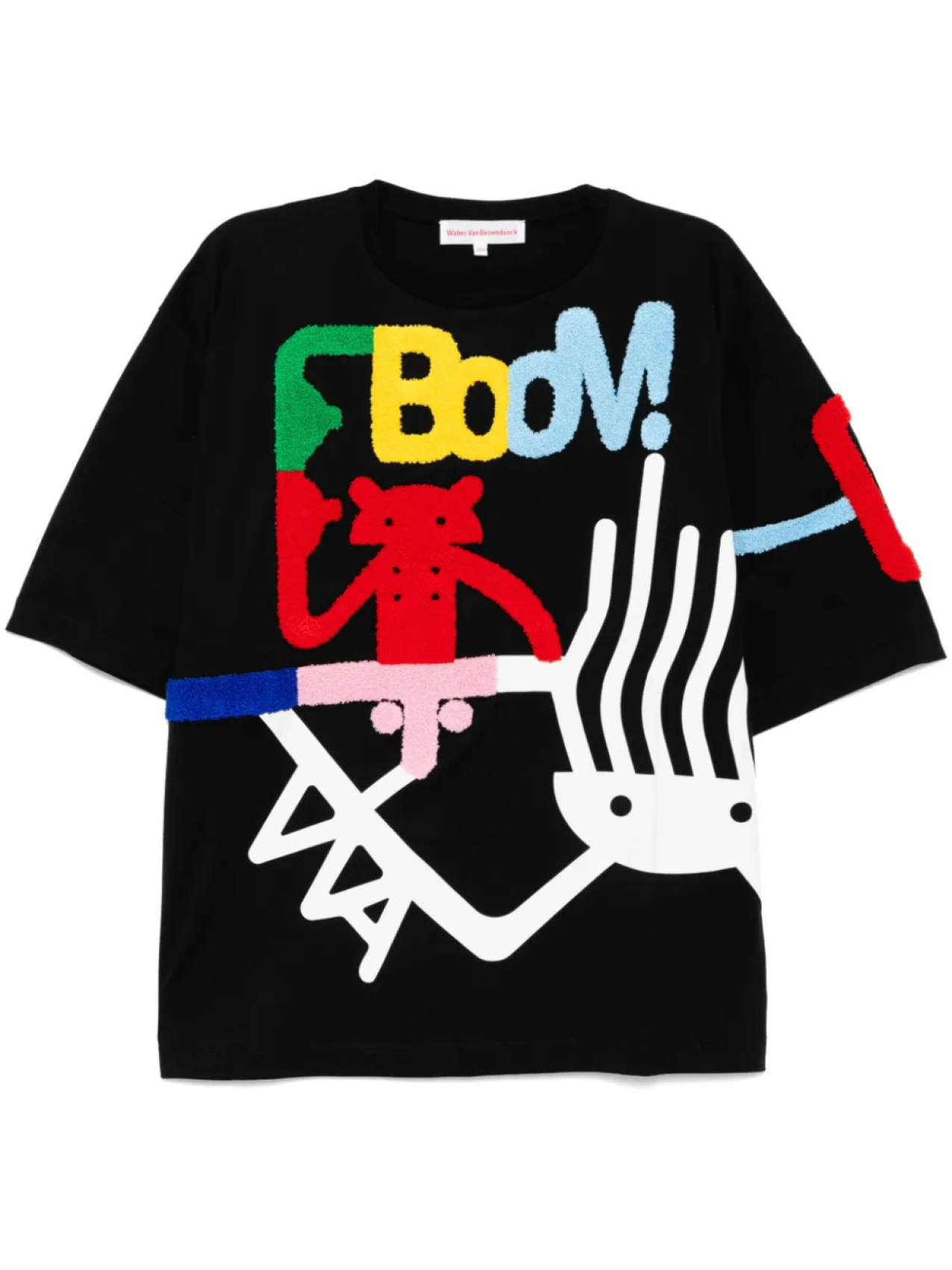 

Футболка Alien Walter Van Beirendonck, черный