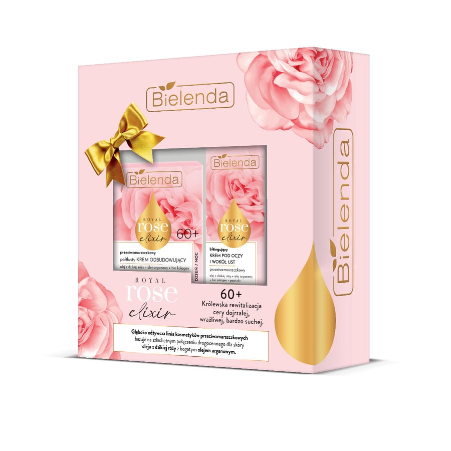 

Bielenda, Косметический набор, Royal Rose Elixir 60+ (S/h)
