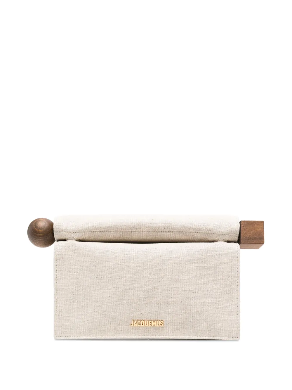 

Клатч The Rond Carré JACQUEMUS, нейтральный