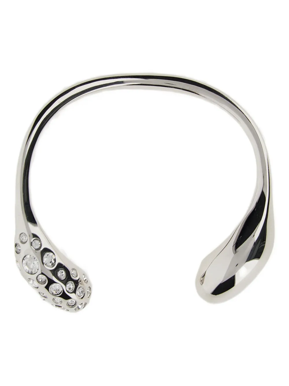 

Браслет, украшенный кристаллами Marni, серый