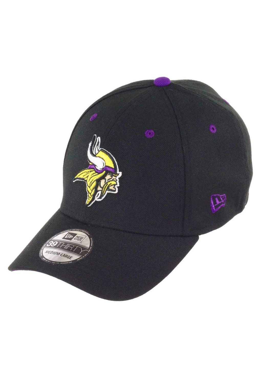 

Бейсболка MINNESOTA VIKINGS NFL CORE EDITION 39THIRTY STRETCH New Era, черный