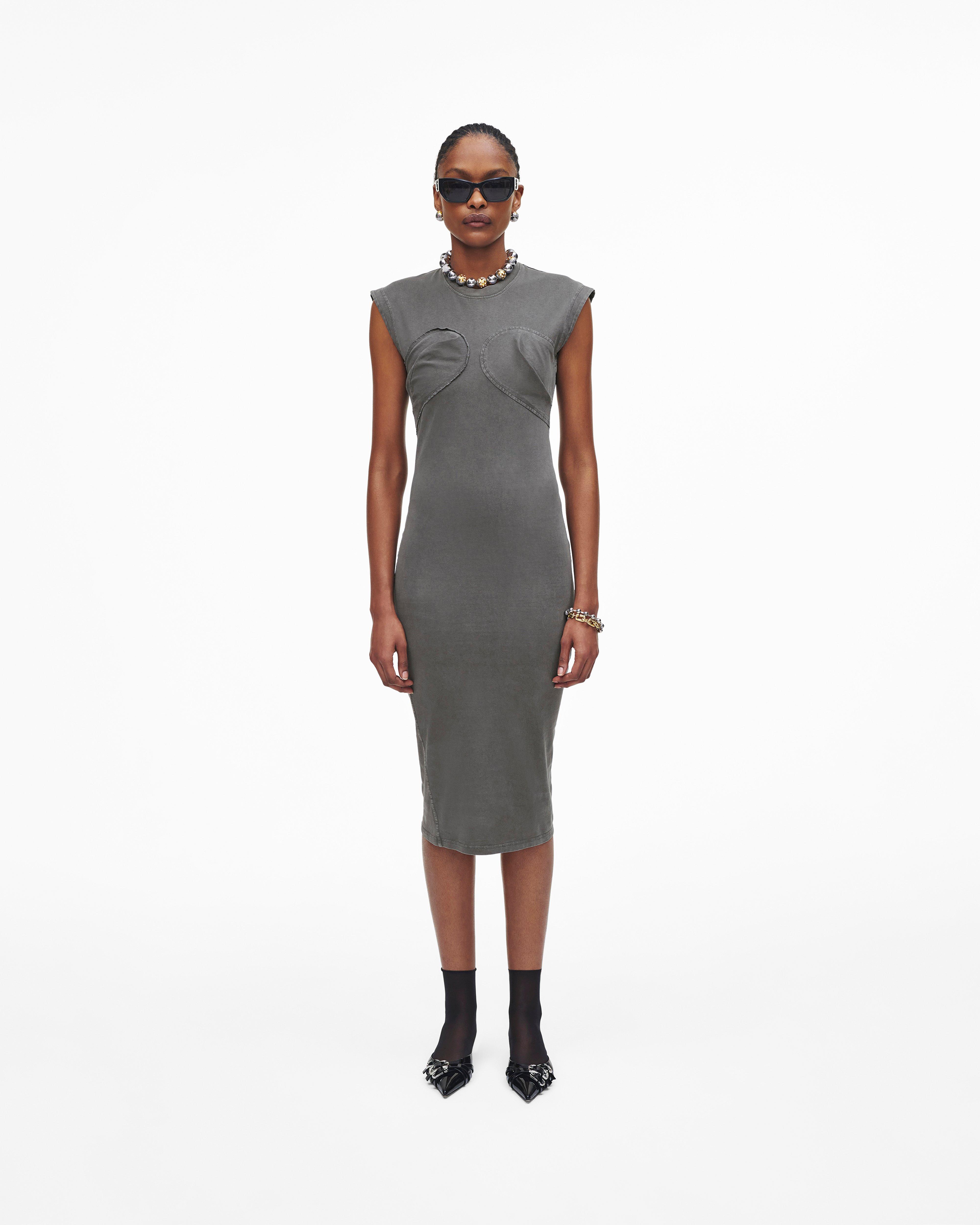 

Платье со швами Marc Jacobs, цвет Steel Grey