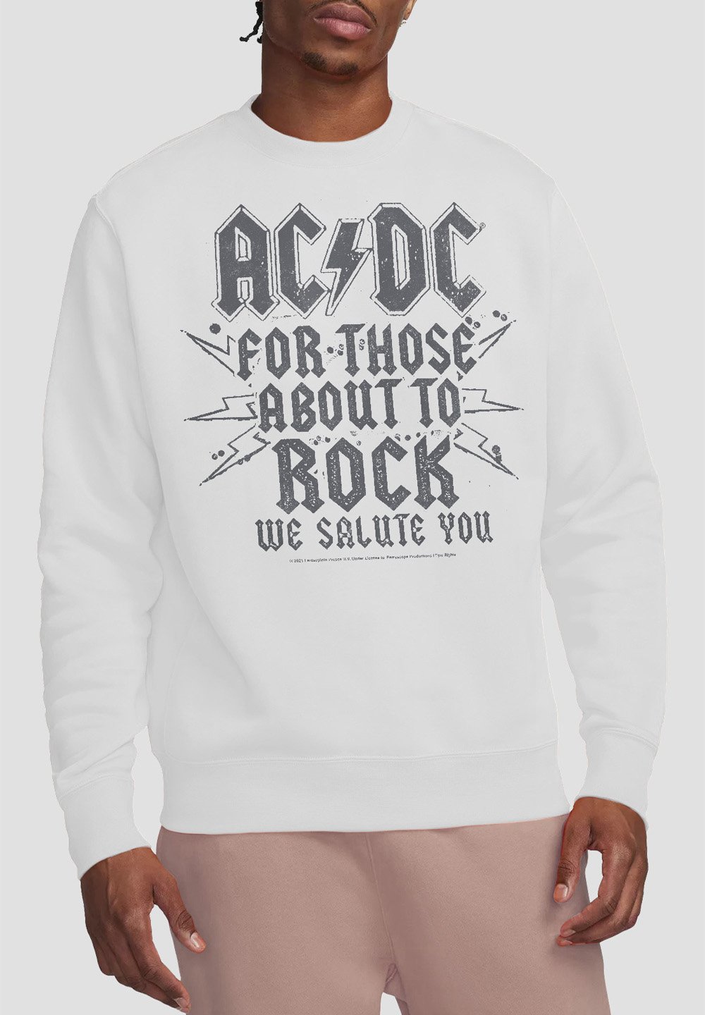 

Толстовка AC DC SALUTE Cotton Soul, белый