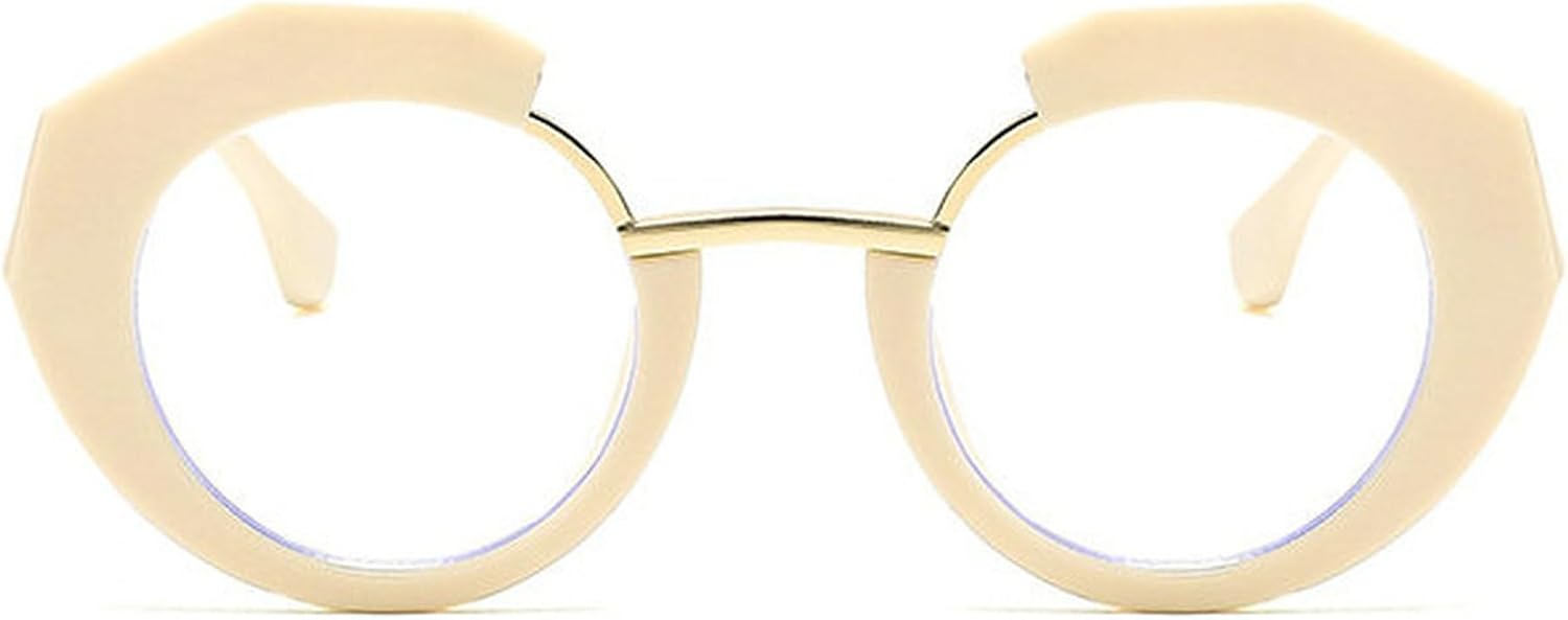 

Солнцезащитные очки COTIA 2025 с оригинальным дизайном, круглые, для женщин и мужчин, модные, необычной формы, уникальные, для вечеринок на открытом воздухе, Beige Clear