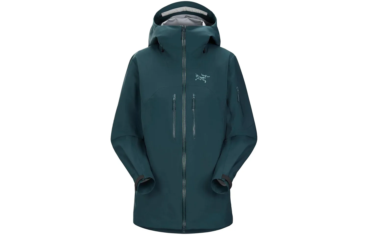 Куртка Soft Shell женская Arcteryx, графитово-серый/черный/графитово-черный — фото 3