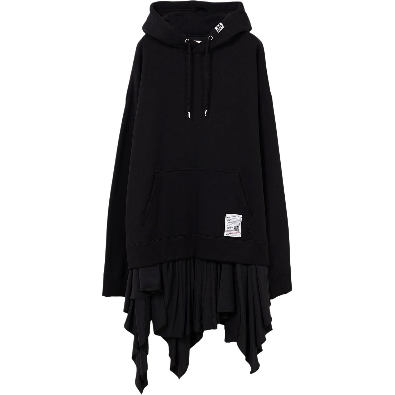 

Женское платье с длинными рукавами FW25 Maison Mihara Yasuhiro, черный