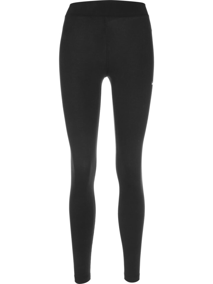 

Леггинсы Nike, цвет black/white