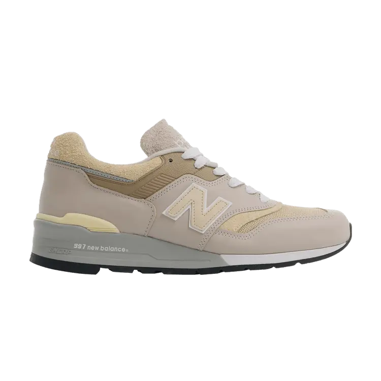 

Кроссовки New Balance Teddy Santis x 997 Made in USA Moonrock Driftwood, серый