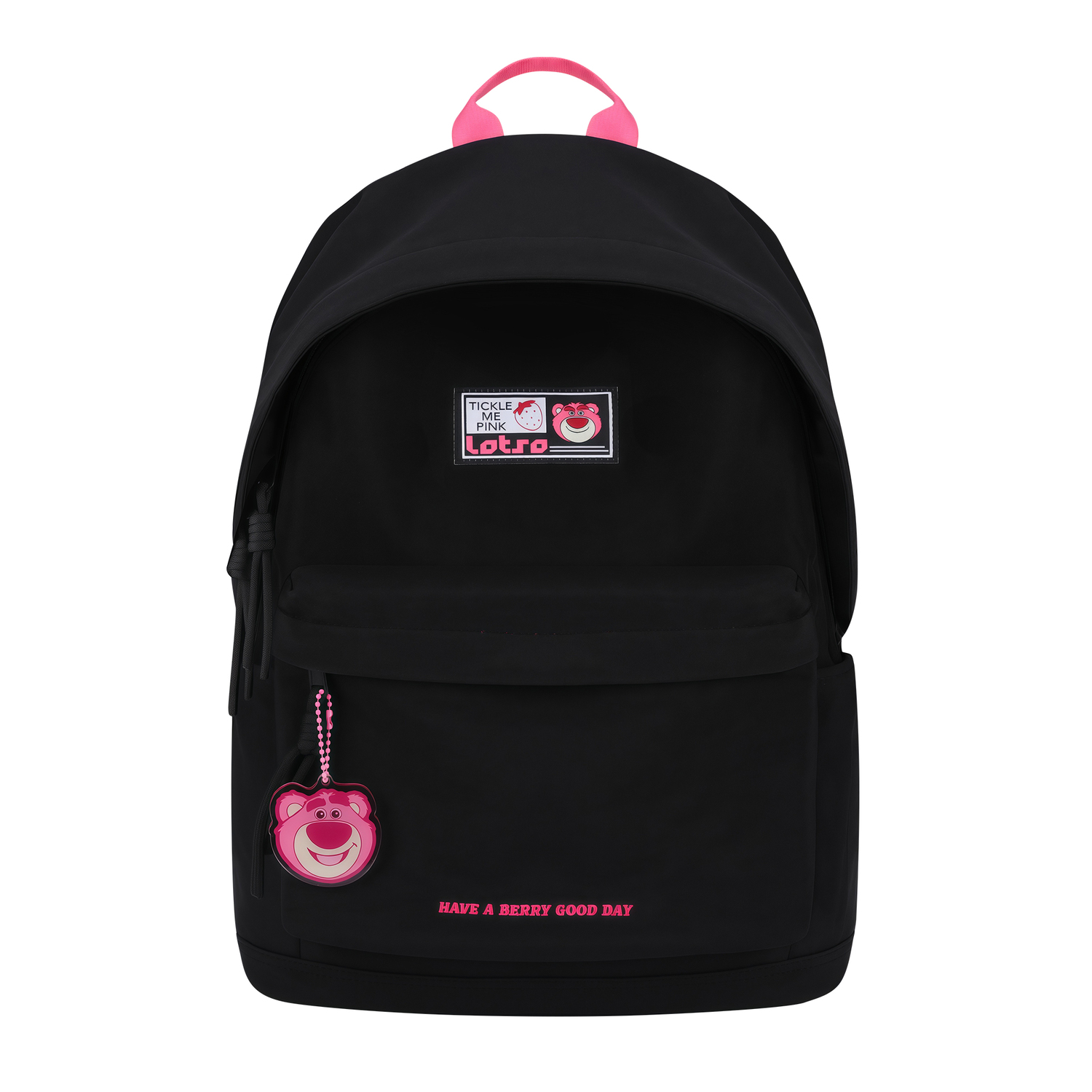 

Disney Сумка рюкзак из полиэстера серии Strawberry Bear, Strawberry bear black
