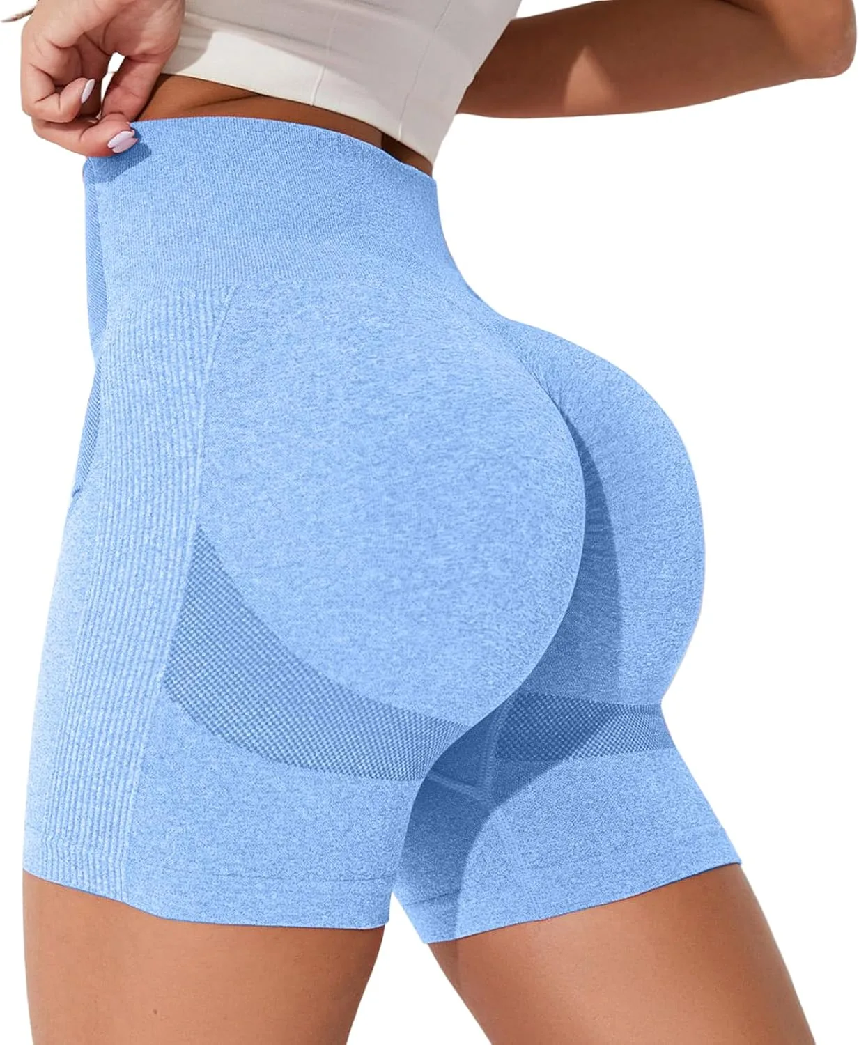 Шорты для йоги Women Slim Fit High Waisted с эффектом контроля живота