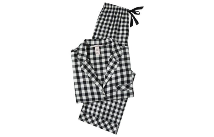 

Женский пижамный комплект Victoria's Secret, цвет Black/White