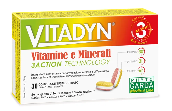 

Vitadyn Витамины/мин 30 таблеток Def