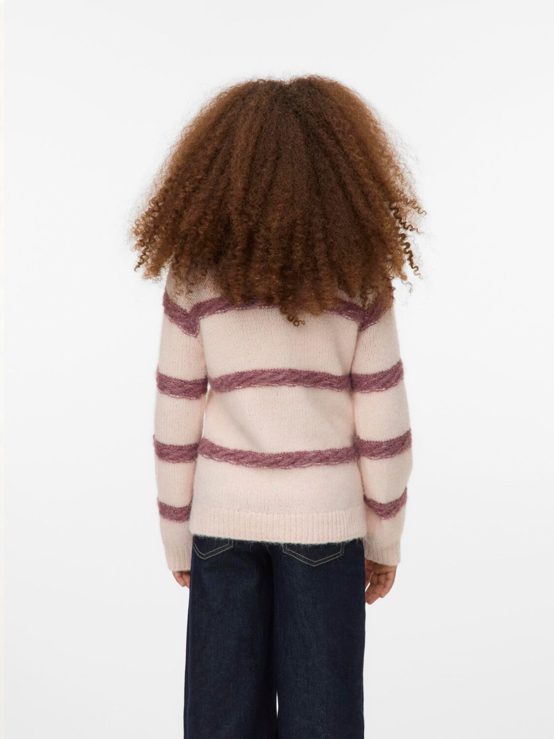 Vero Moda Girl Свитер в розовом цвете — фото 3