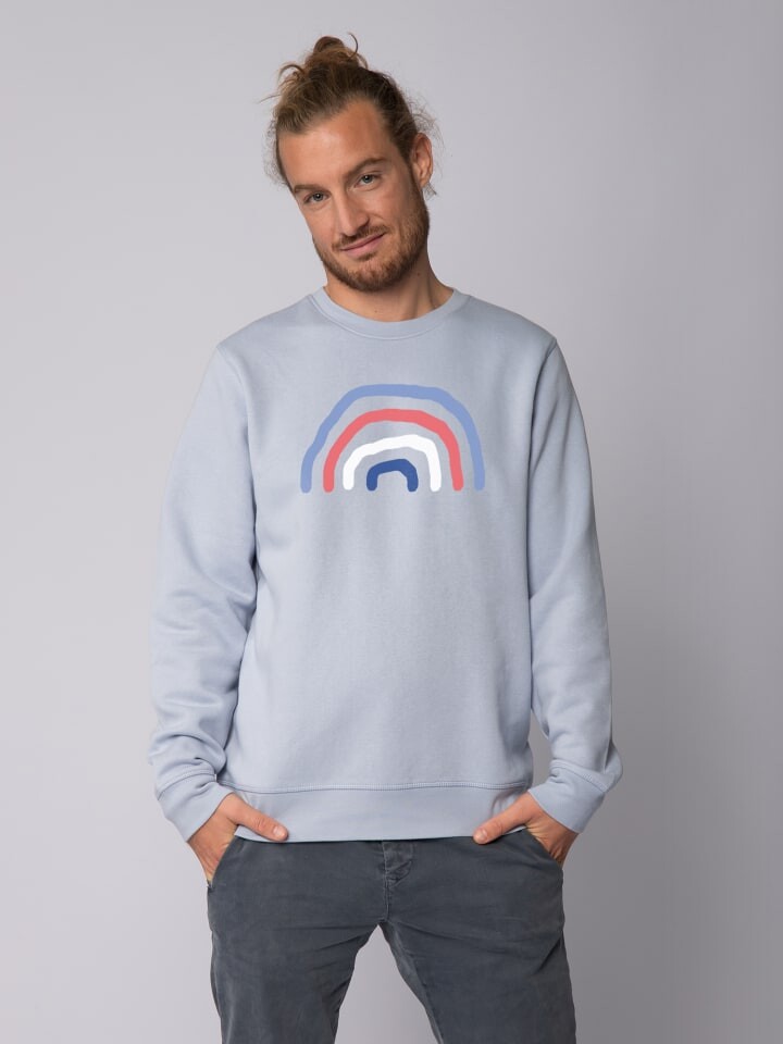 

Толстовка wat Apparel Regenbogen, цвет serene blue