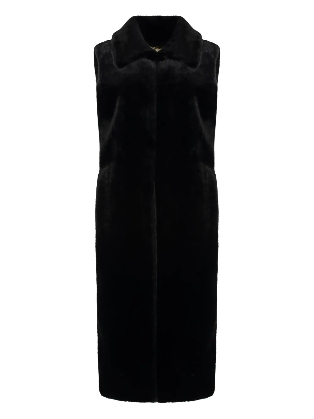 

Жилет из искусственного меха BB Couture, черный