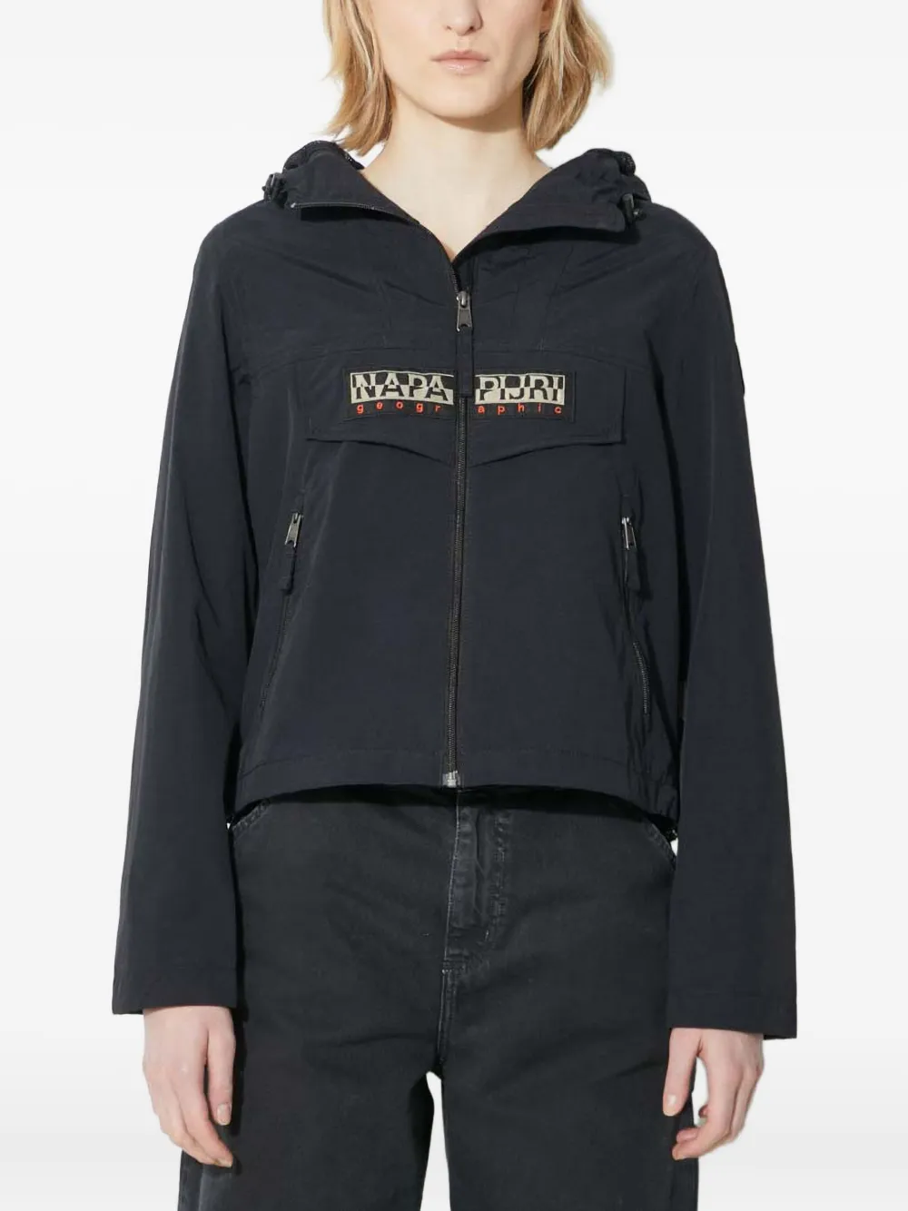 

Куртка Rainforest с капюшоном Napapijri, черный
