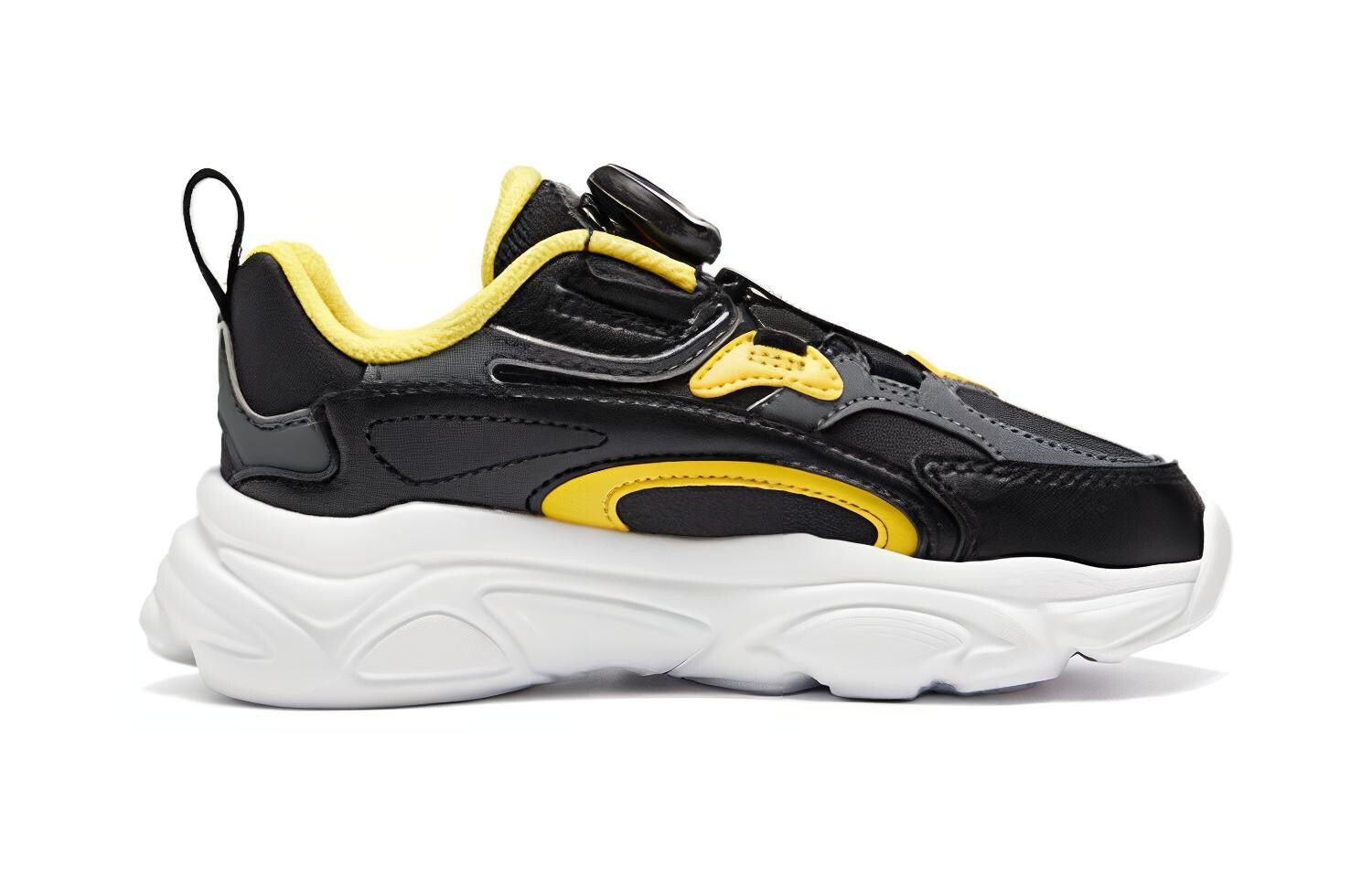 Кроссовки для бега для детей дошкольного возраста Fila Kids, цвет Yellow/Black — фото 3