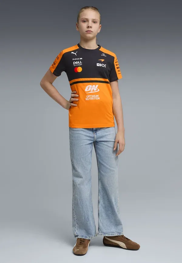 Футболка с принтом Puma X McLaren Racing Replica, папайя
