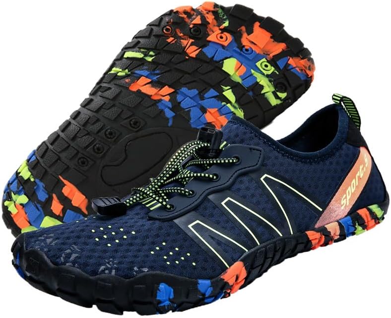 

Водные тапочки для мужчин и женщин, обувь для улицы, пляжа, аква, плавания, бассейна, реки, быстросохнущая, для лодок, рыбалки, дайвинга, серфинга, йоги и аэробики Maxome, синий