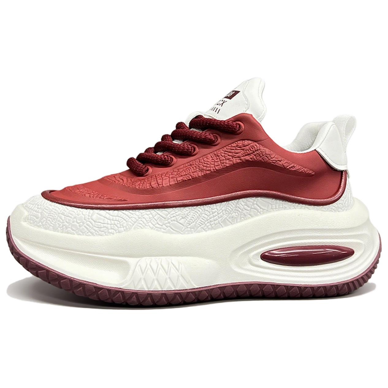 

ZUOSAISI Красные массивные низкие кроссовки мужские, цвет Red