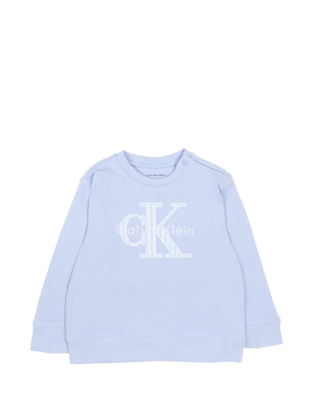 

Свитшот с логотипом Calvin Klein Kids, синий