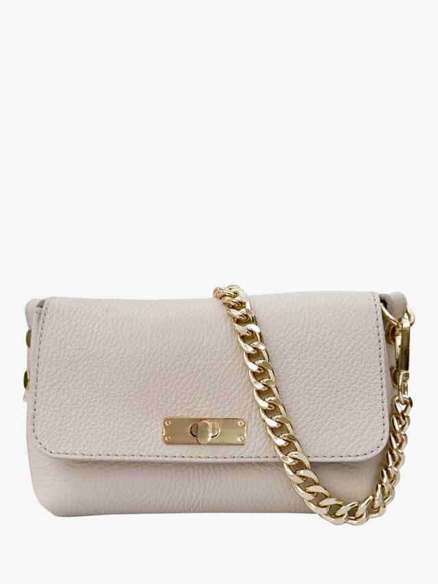 

Кожаная сумка кроссбоди Maisie Apatchy London, Stone