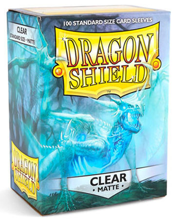 

Карточная игра Arcane Tinmen Dragon Shield Sleeves: Matte - Clear (100)