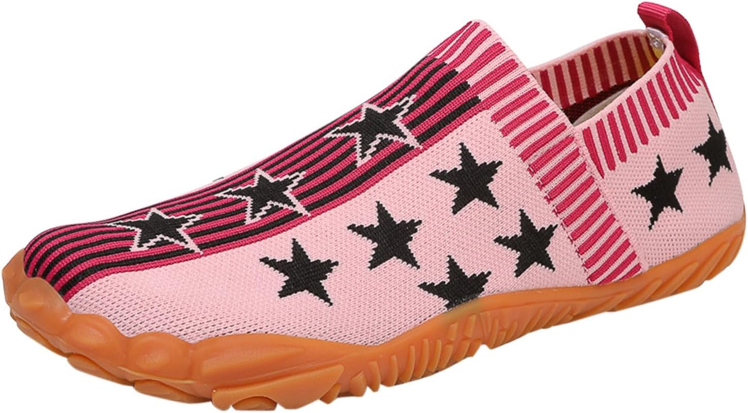 

Обувь для воды для женщин и мужчин, быстросохнущие аква-носки без шнурков, легкие кроссовки для ходьбы по пляжу, плаванию, серфингу, йоге, парусному спорту и каякингу Generic, розовый