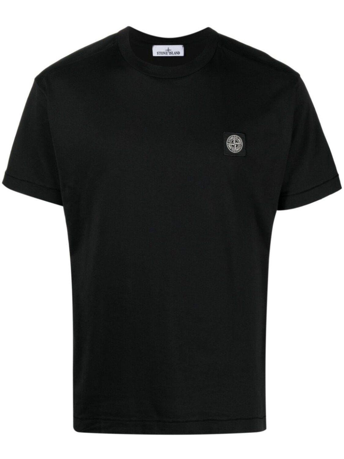 

Stone Island футболка с нашивкой-логотипом, черный