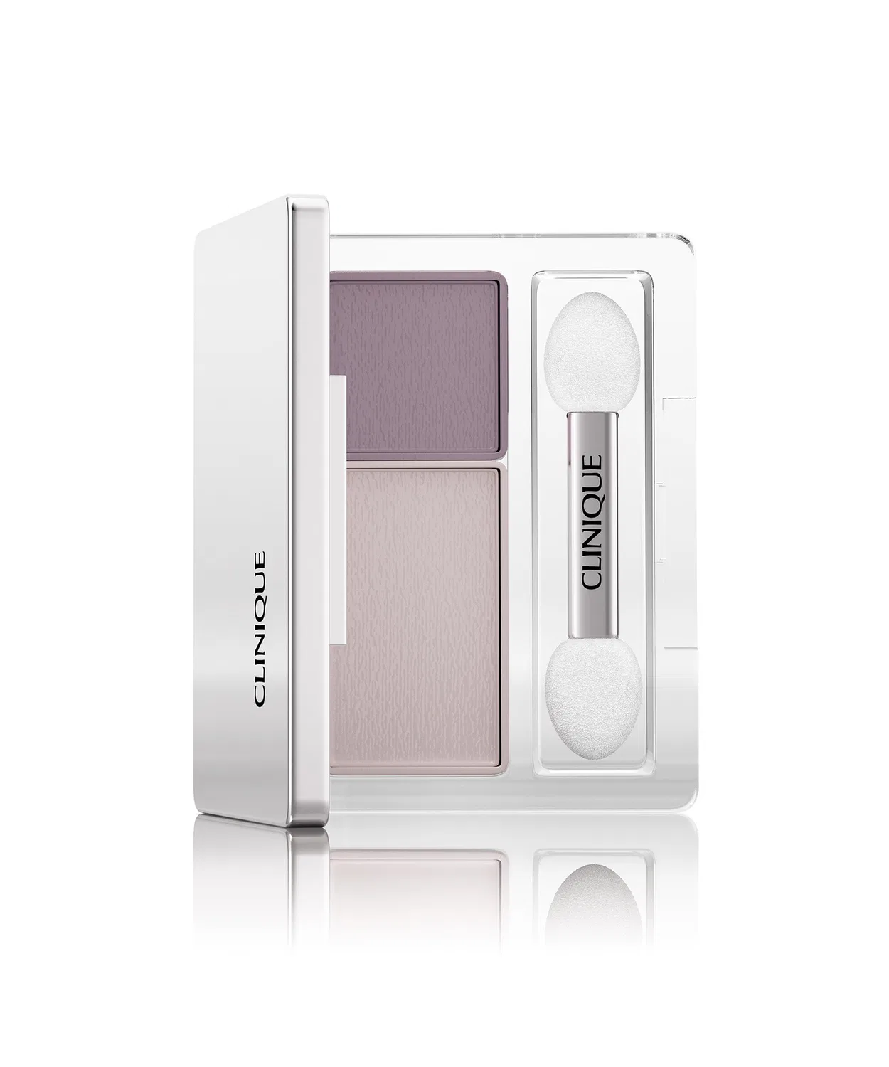 Тени для век дуо, Clinique, 21 Twilight Mauve Plum