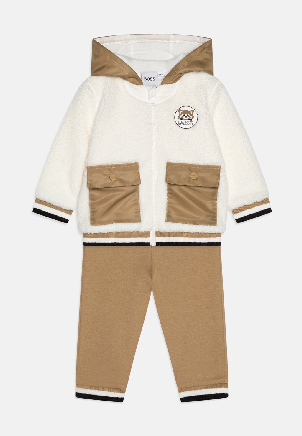 

Комплект BABY TROUSERS SET BOSS Kidswear, кремовый