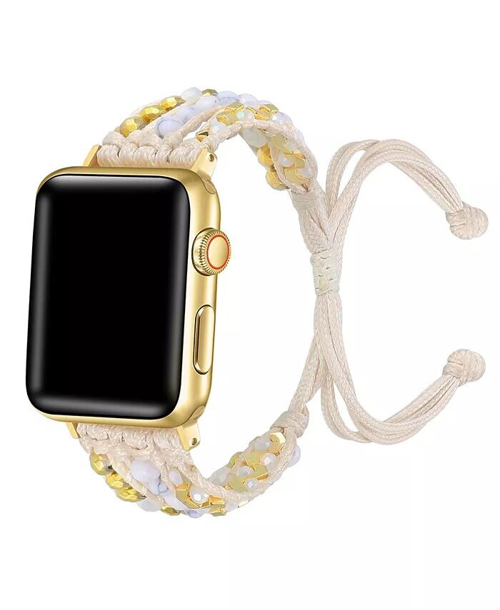 

Женский ремешок Gemma Weave для коллекции Apple Watch Posh Tech, золото