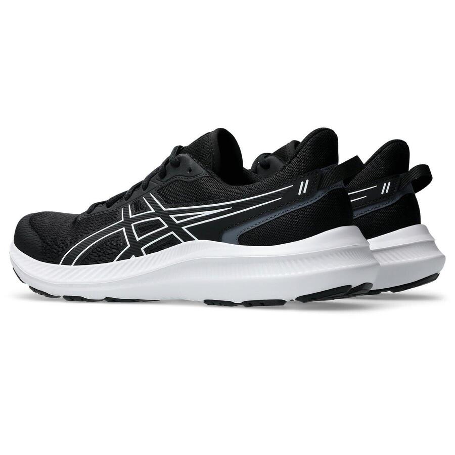 Кроссовки для бега по шоссе, мужские - ASICS Jolt 5 - чёрно-белые — фото 4