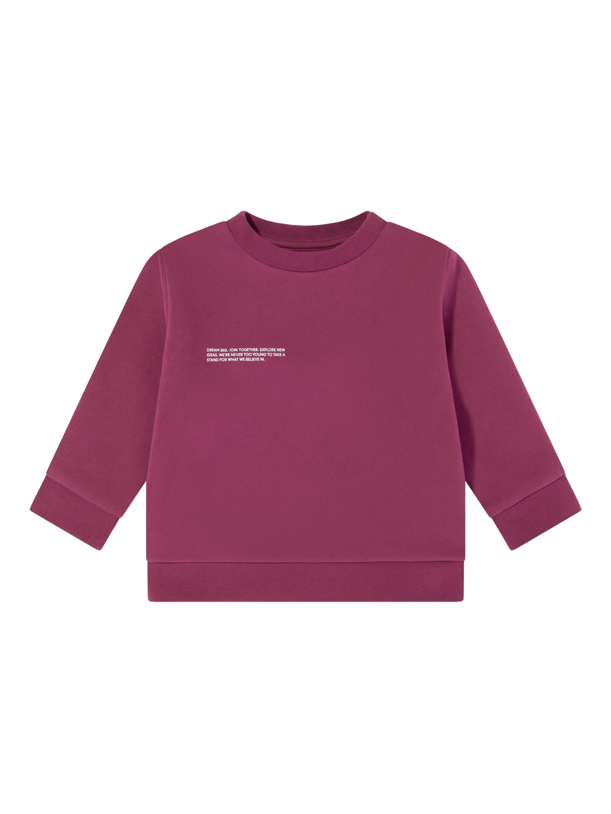 

Толстовка с надписью Pangaia Kids, фиолетовый