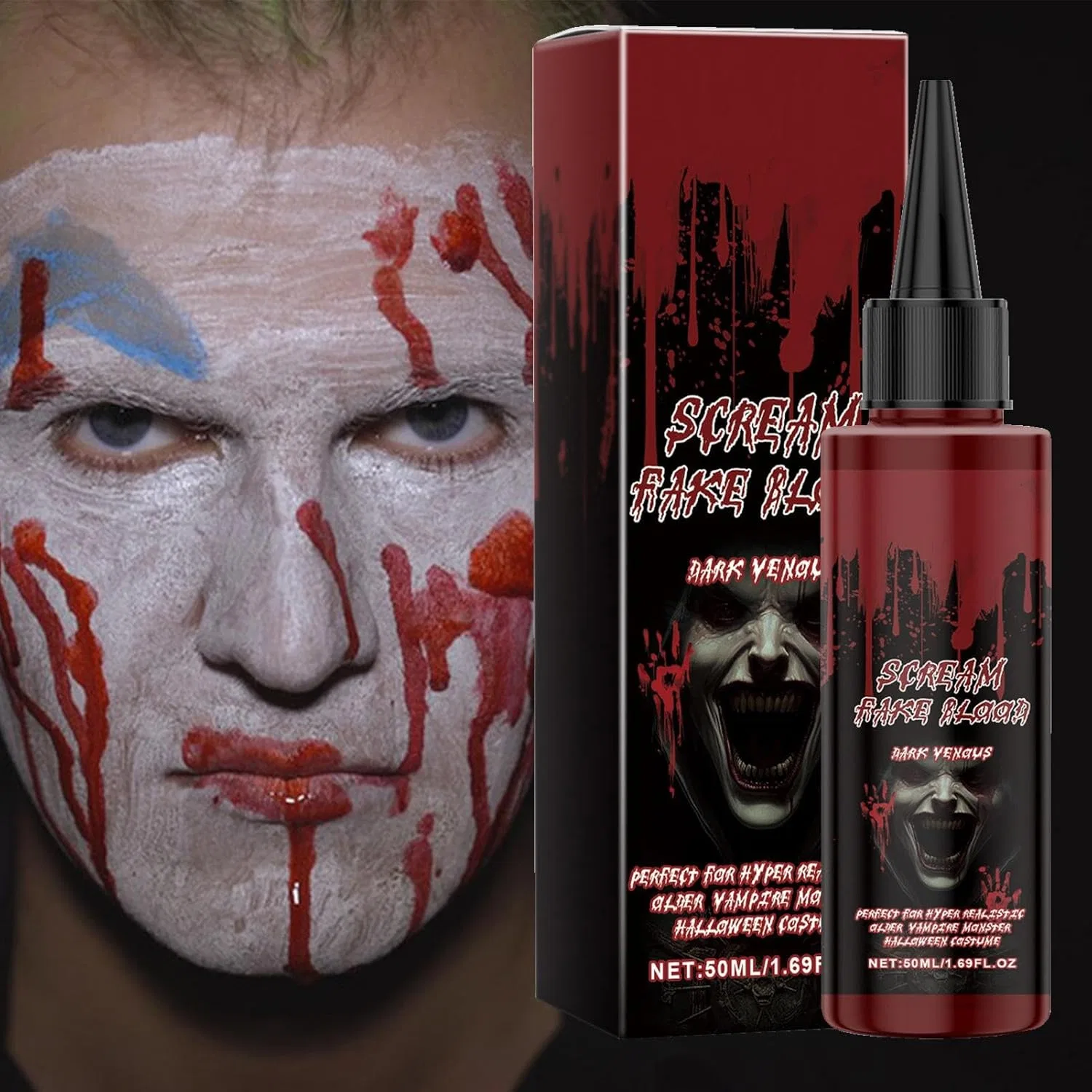 Кровь для тела Vampire Blood Halloween — фото 3