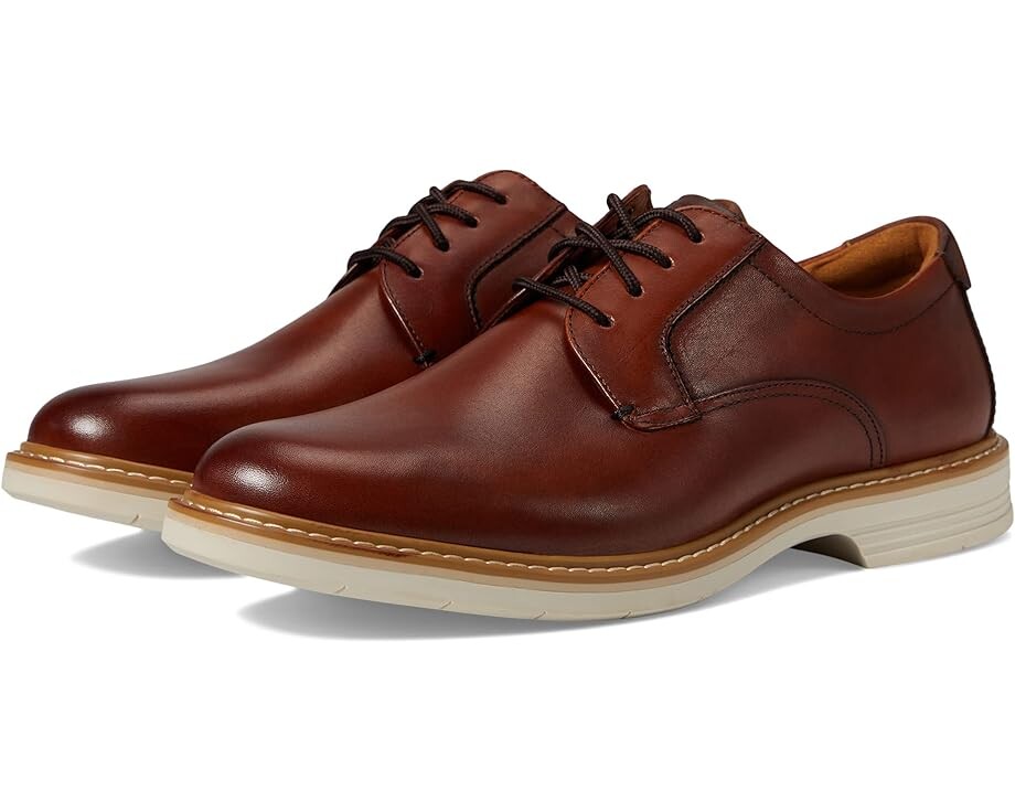 

Оксфорды Florsheim Norwalk Plain Toe, цвет Cognac Multi