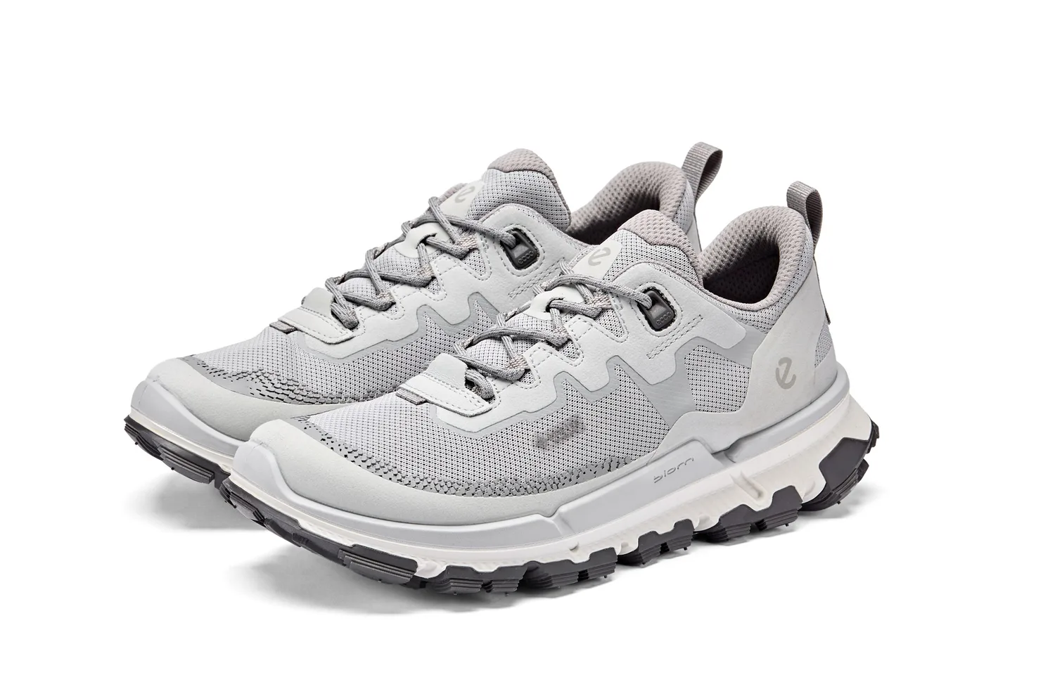 Ecco SS26 Walking 2.2 TRL мужские туфли Low top Casual Shoes серые 842344 — фото 4