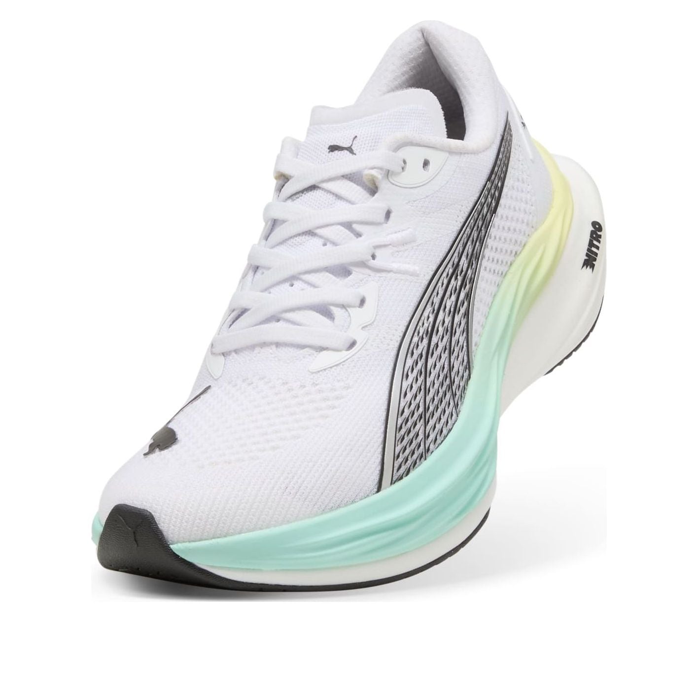 Кроссовки (WMNS) PUMA Deviate Nitro 3 'White Mint Blue' — фото 3
