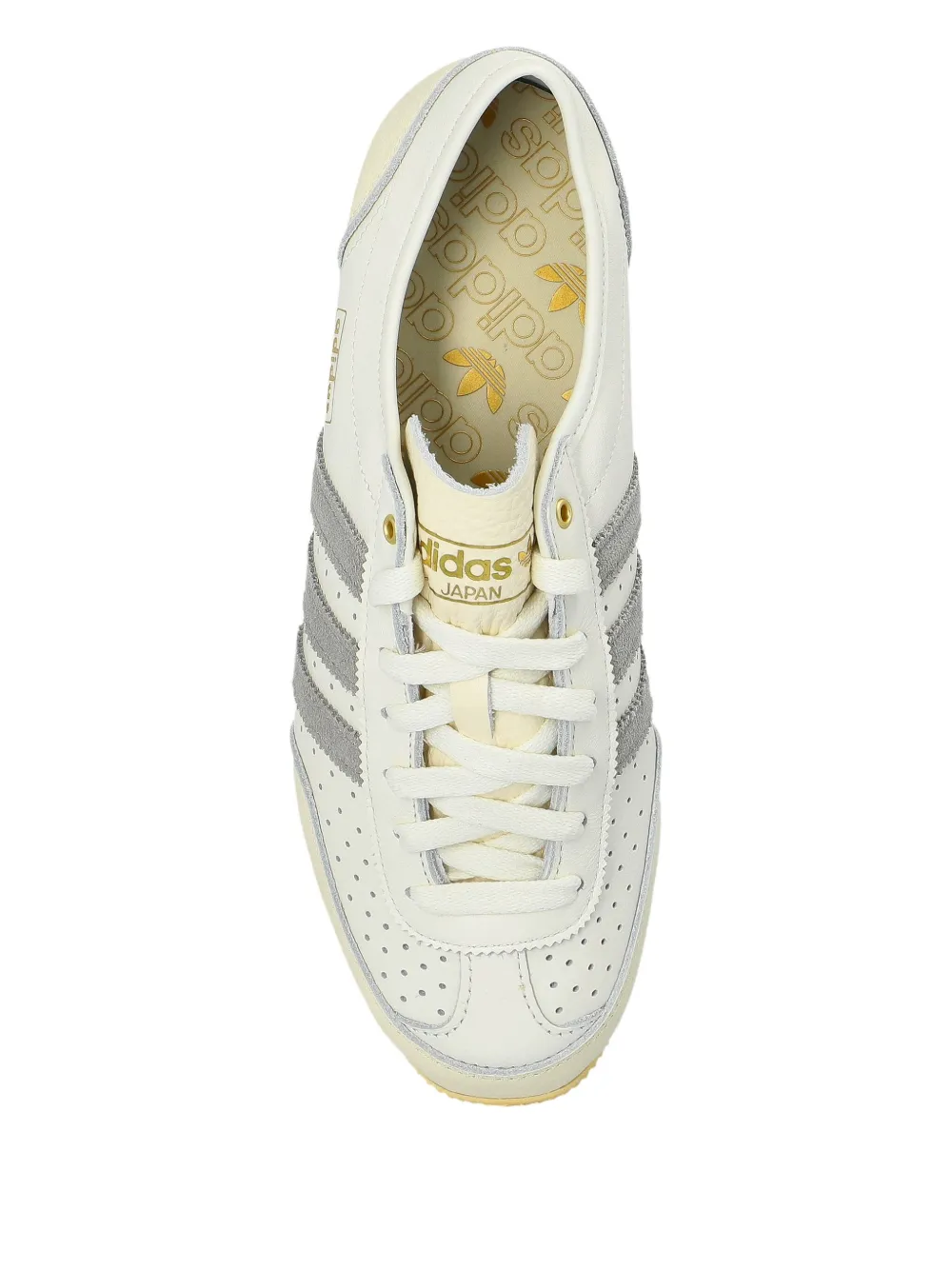 Кроссовки Japan Decon из кожи с тремя полосками Adidas, белый — фото 3