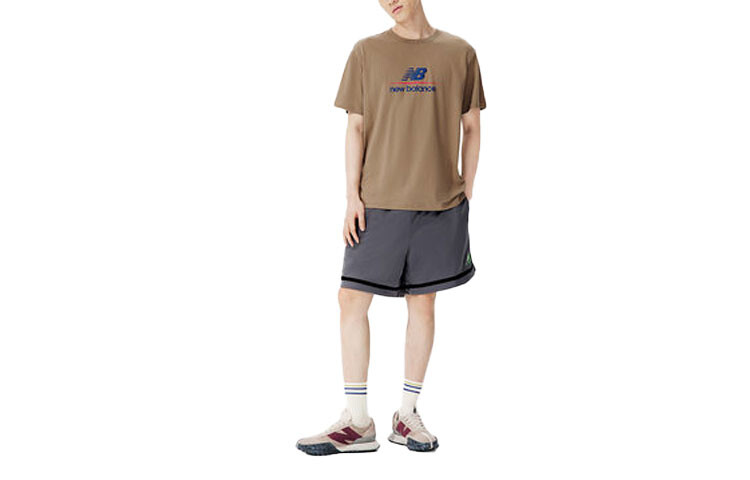 

Nice Rice повседневные шорты мужские серые New Balance, серый