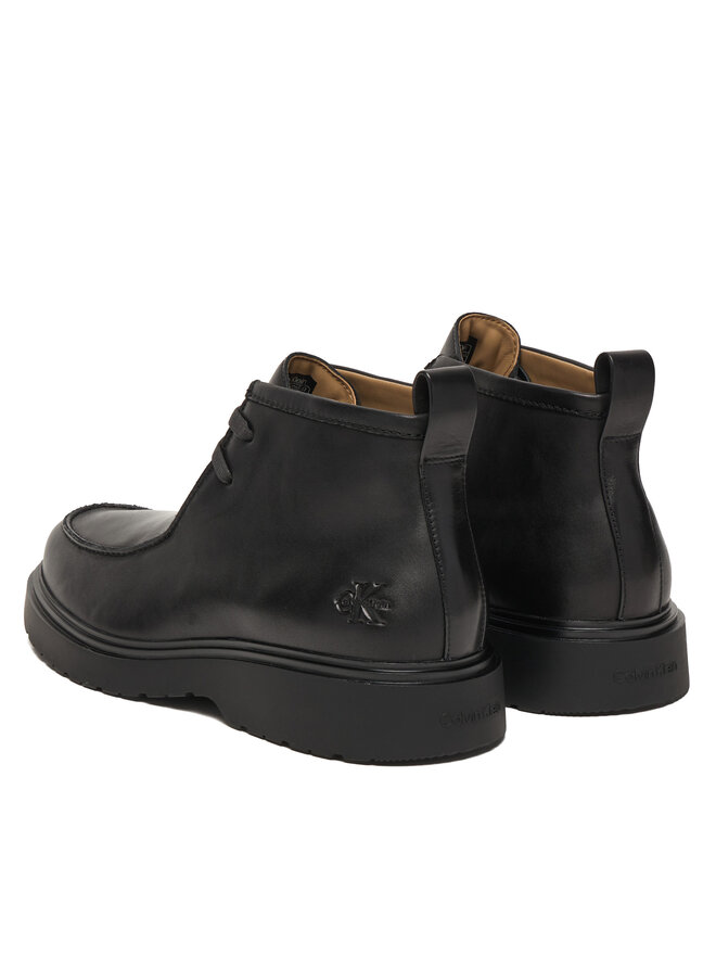 Ботинки Calvin Klein Combat Apron Mid Boot Lth YM0YM01445, черный — фото 3