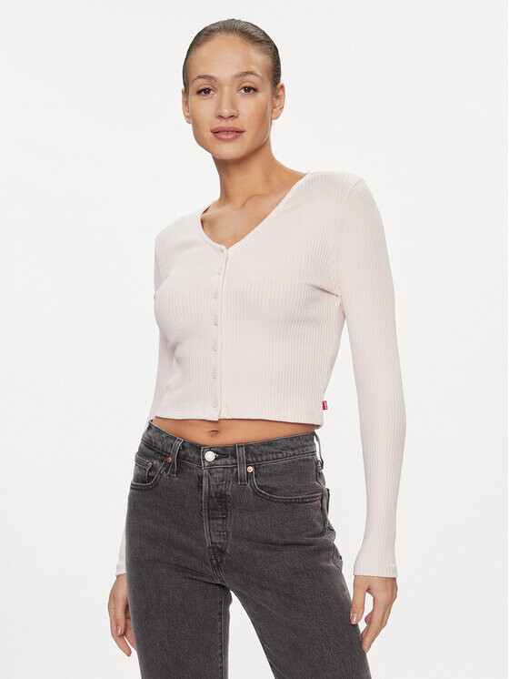 

Узкая блузка Levi's, розовый
