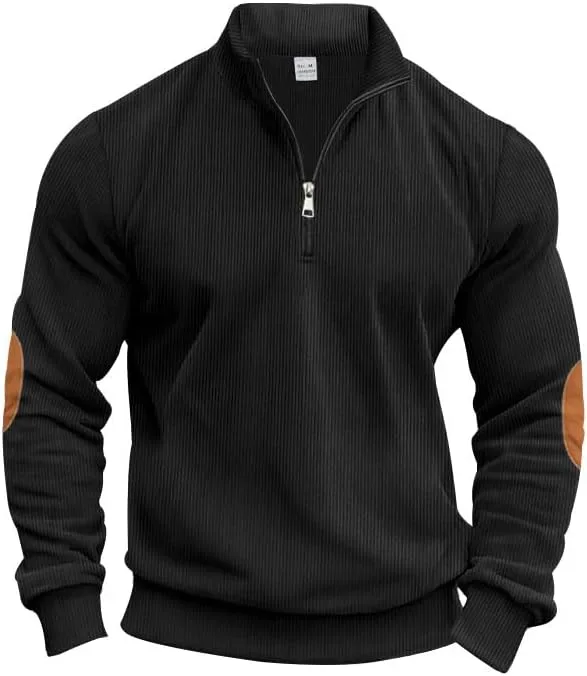 

Мужской осенне-зимний худи на молнии из вельвета ZGHQHCDRH