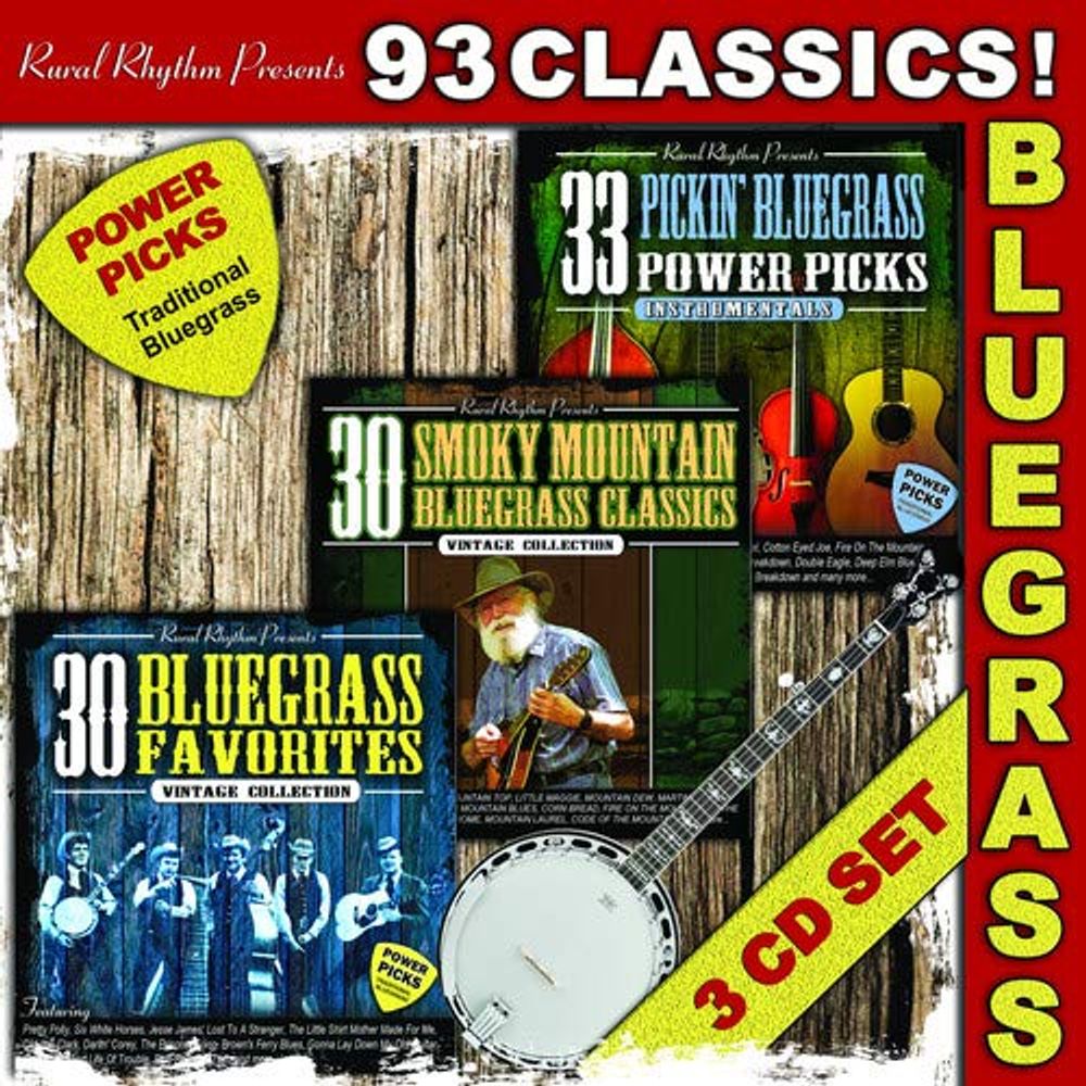 

Диск CD 93 Classics! Bluegrass Power Picks - Various Artists