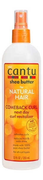 

Cantu Comeback Curl Next Day Curl Восстанавливающий спрей, 355 мл