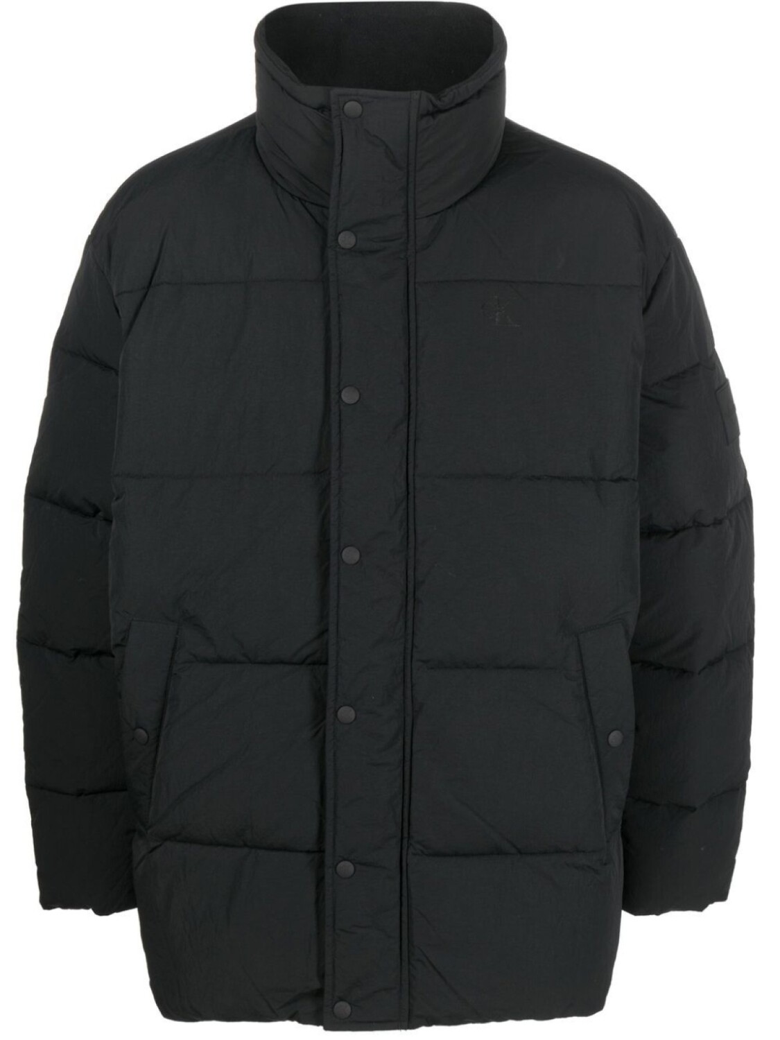 

Calvin Klein Jeans короткий пуховик, черный