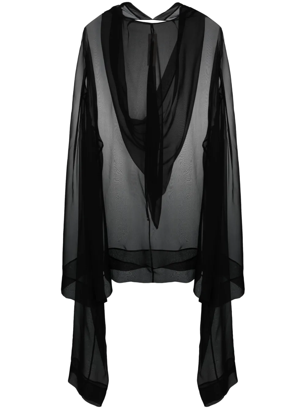 

Шелковая туника Flyproof Rick Owens, черный